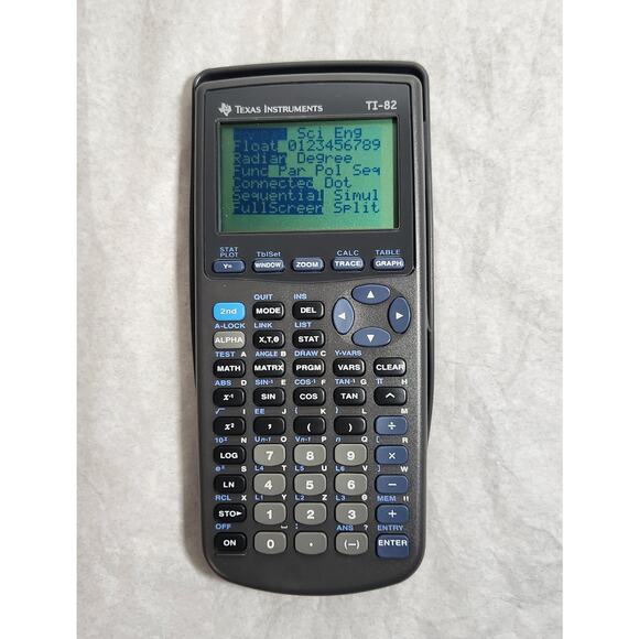 Texas Instruments Vintage TI-82 Graphing Calculator With Cable 1993 New (Other) - Picture 2 of 6